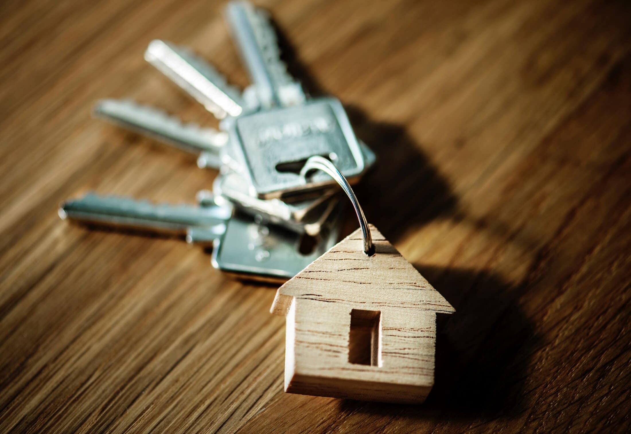 Afbeelding van sleutels van een huis