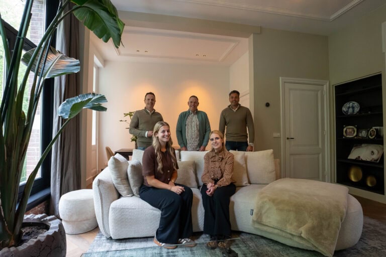 Teamfoto van Broekx Makelaars Eindhoven